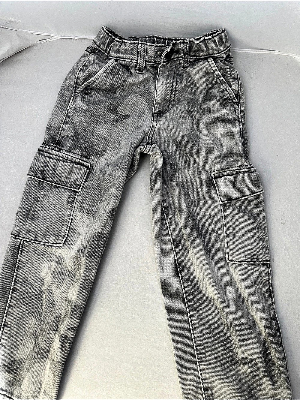 OshKosh B'gosh Boys Cargo Camo Fashion Pants Gray Size 6/6A
